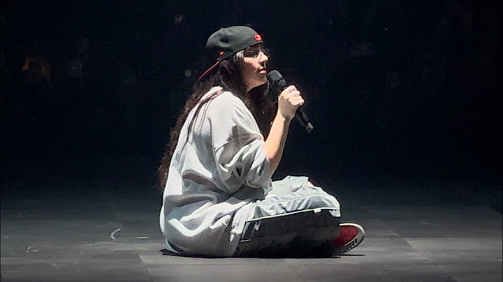 When the Party's Over Live version - Live performance video thumbnail