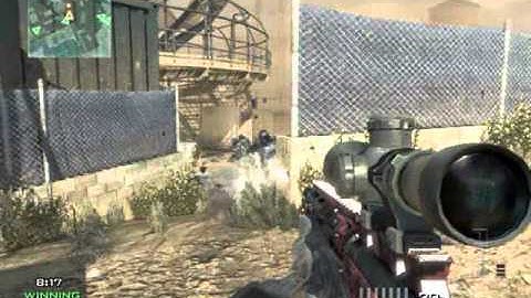 Triple Kill Collateral Quick Scope MW3