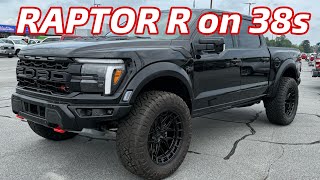 2025 Akins Ford Raptor R INDO 1.5" Leveled on 38s & 22" Vossens