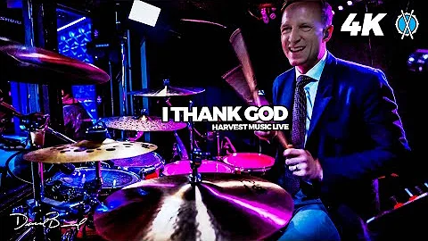 I Thank God Drum Cover // Harvest Music Live // Da...