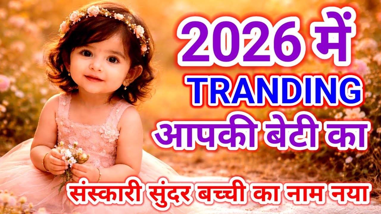 30 यूनिक और ट्रेंडिंग बेबी गर्ल नाम | Latest Baby Girl Names 2024 | Cute & Modern Girl Names