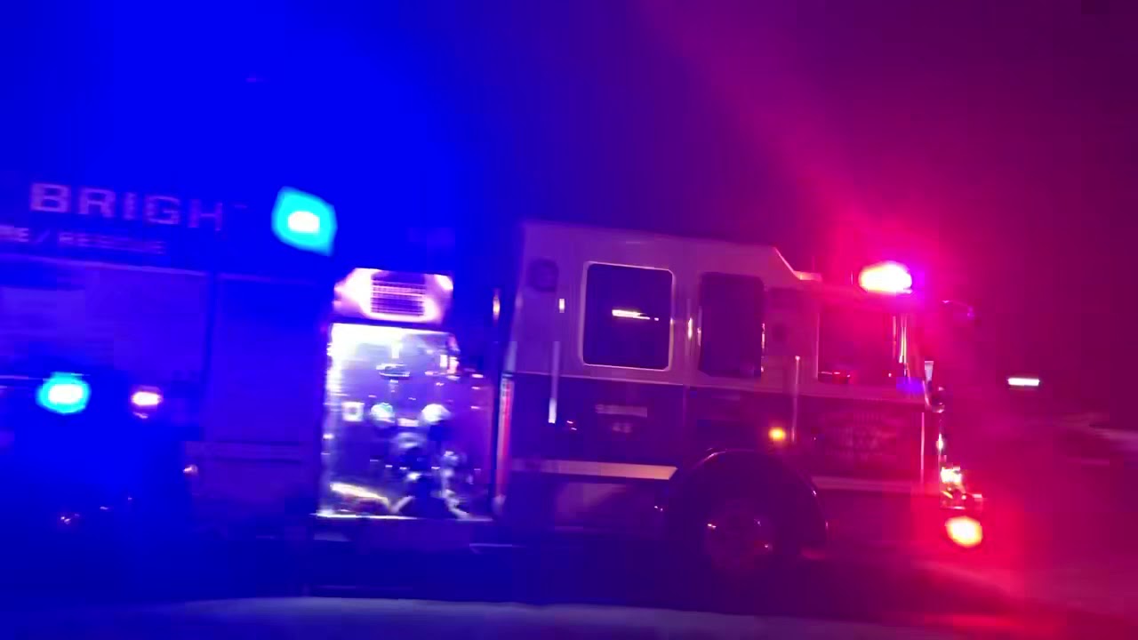 Sea bright squad 43 and lifeguard pickup truck and boat responding