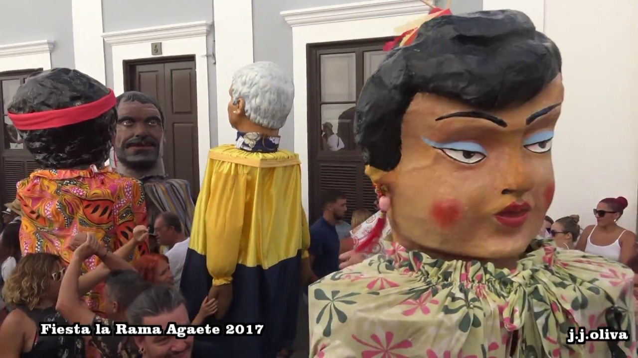 FIESTA LAS NIEVES AGAETE, BAJADA DE LA RAMA 2017.j.j.oliva