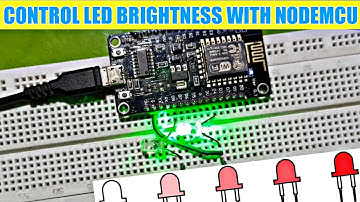 PWM with Esp8266 NodeMCU: Control LED Brightness | TFKioT