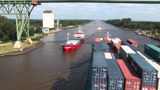 Sommerpassage Durch Den Nordostseekanal  Teil 1   September 2012