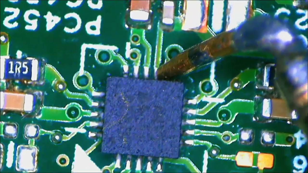 Cedar Intel MB 13269 1 Pwb Fx3mc rev a00 shorted pch - YouTube