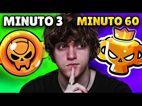 De BRONCE a PRO en 60 MINUTOS en BRAWL STARS...