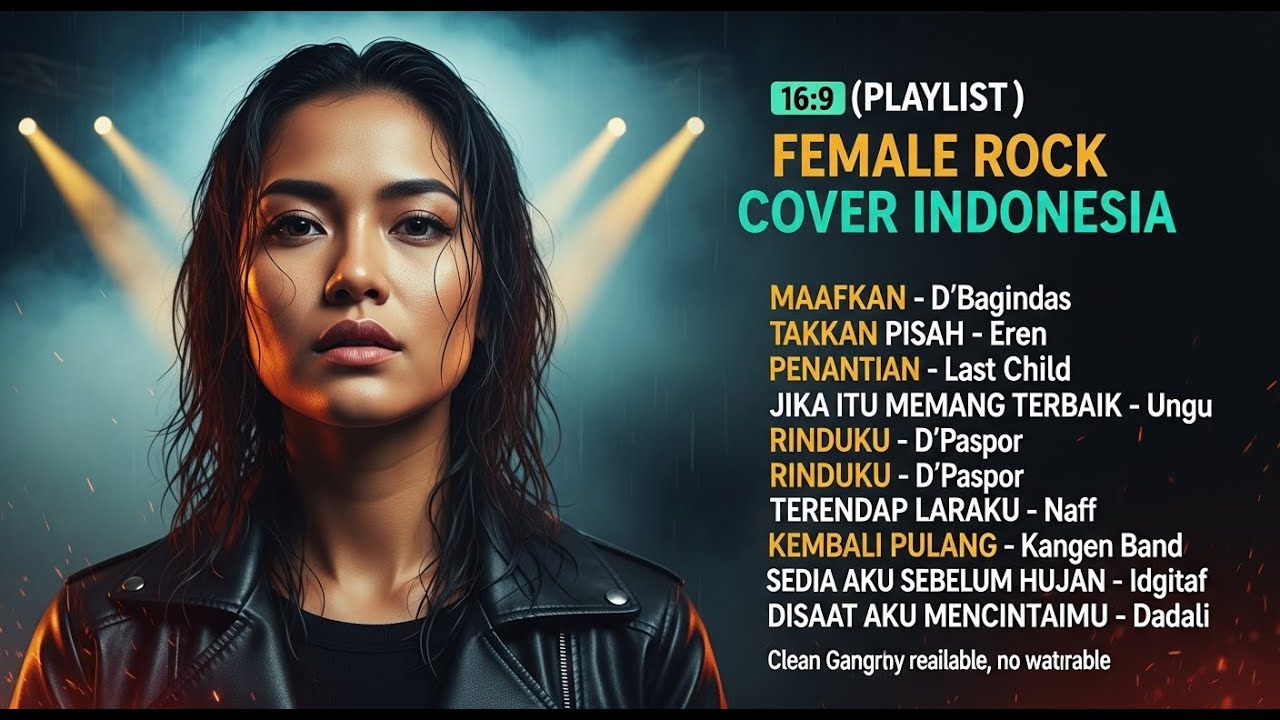 Galau ROCK VERSION 10 Lagu Cewek Hits Indonesia
