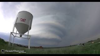 4-26-15 Giant supercell timelapse in 4K [UHD]