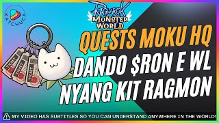 RAGNAROK MONSTER WORLD tudo sobre o Nyang Kit com Evento e Missões dando WL