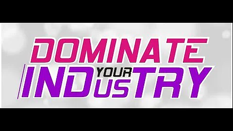 Dominate Your Industry by Olu Joseph 2019