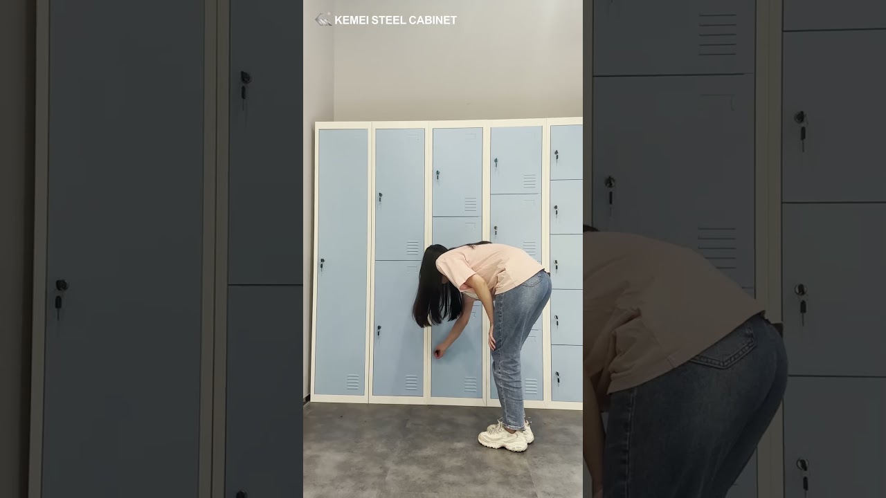 Cheap Price 3 Doors School Locker Metal Employee Locker Gym Locker