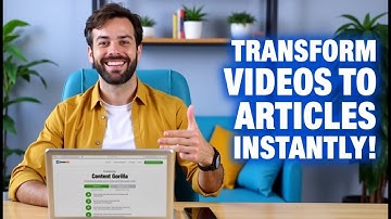 Content Gorilla Review: Transform Videos and Keywords into Articles Instantly with Content Gorilla!