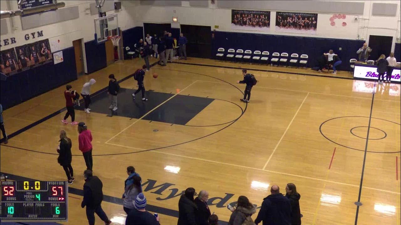 Mynderse Academy vs PalmyraMacedon High School Mens Varsity Basketball