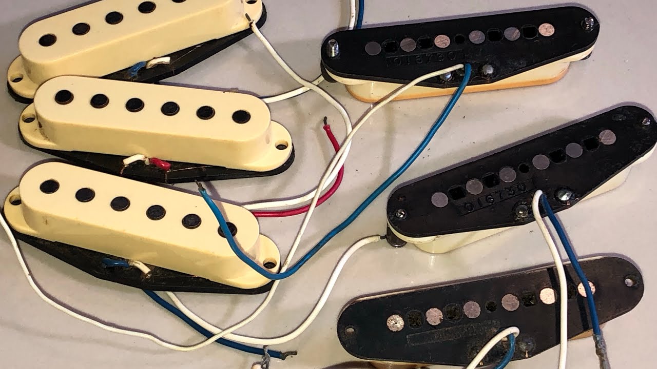 🌈ขายPICKUP🌈ในตำนาน🌈FENDER AMERICAN STANDARD รุ่นเก่า ตัวจริงครับ