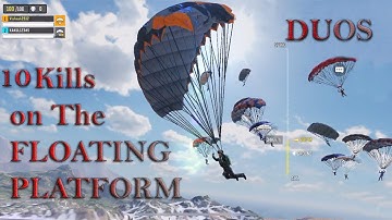 Just the FLOATING PLATFORM | Call of Duty Mobile | 10 Kills | DUOS | #CoDMobile #FireForGaming