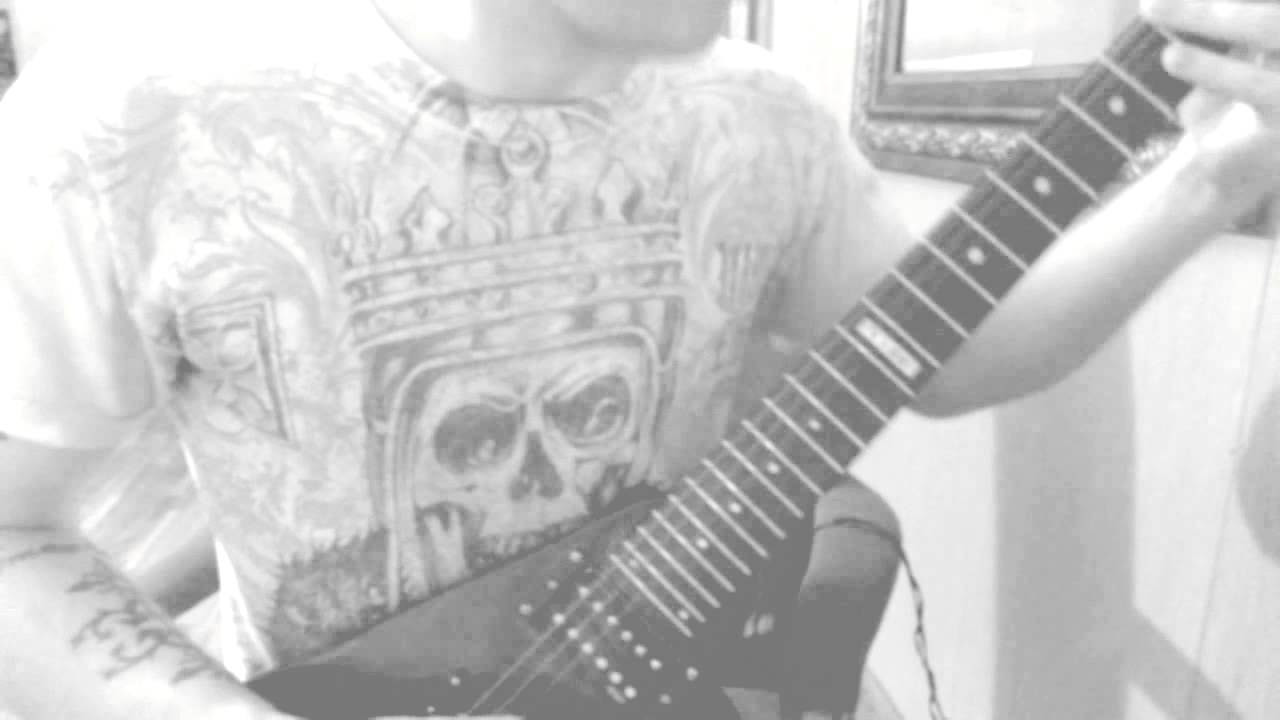 ESP LTD V-50 Legato Guitar Lick Slowed Down