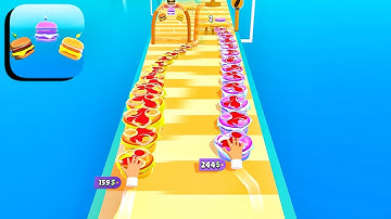 Burger Rusher ​- All Levels Gameplay Android,ios (Levels 11-12)