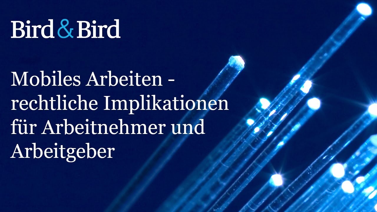Mobiles Arbeiten rechtliche Implikationen für Arbeitnehmer und Arbeitgeber YouTube