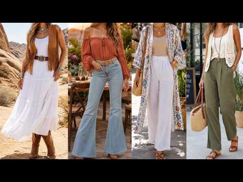 BOHO CHIC para Vestir en Verano / Looks Boho Chic con Mucho Estilo