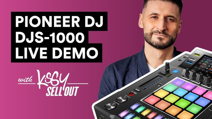 sample dj dynamique pioneer djs1000 16 pistes chez france projecteurs