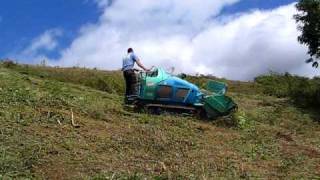 Kyoeisha Hammer-Knife Mower at Cam Long Down 2010