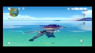 Genshin Impact Glitch Hot Thicc Y Waifu Glitch Girl Witch Swimming Hottie Game