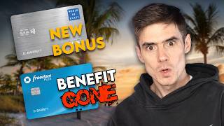 HUGE New Hyatt Card Bonus + Freedom Card to LOSE This Benefit