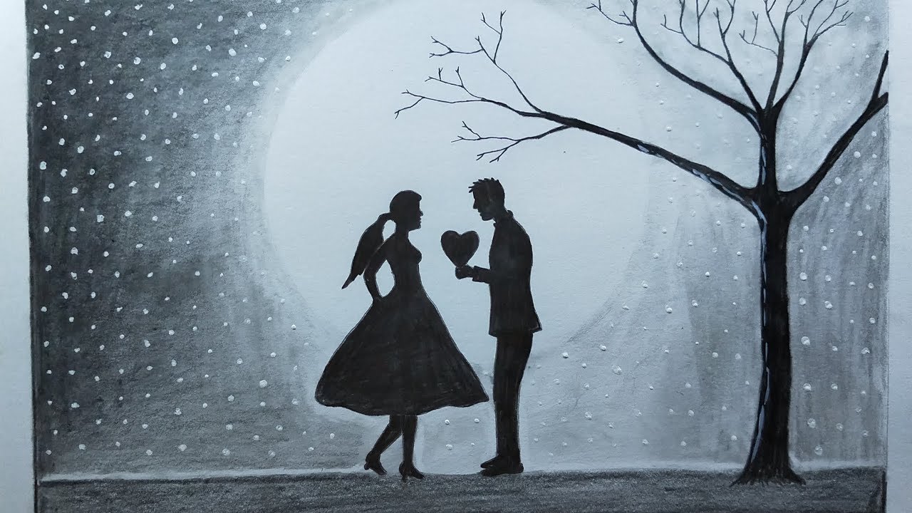 Romantic Pencil Art