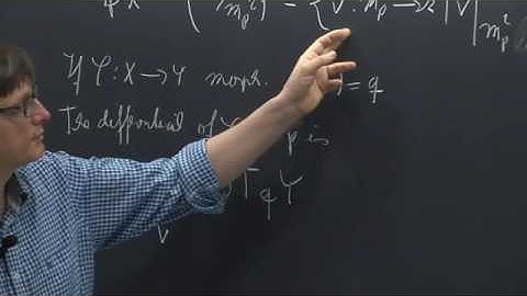 Algebraic Geometry - Lothar Göttsche - Lecture 18