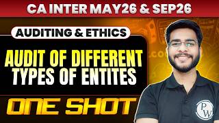 CA Inter Audit | Audit of Different Types of Entities |Revision| CA Inter May26 & Sep26 | CA Hemant