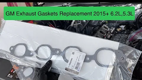 GM Exhaust Manifold gaskets replacement : How to Remove exhaust manifold Yukon, Tahoe, 5.3L 6.2L