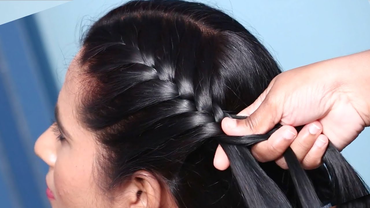 Fancy Palm Tree Bubble Braids Half-Up Hairstyle - DIY & Crafts
