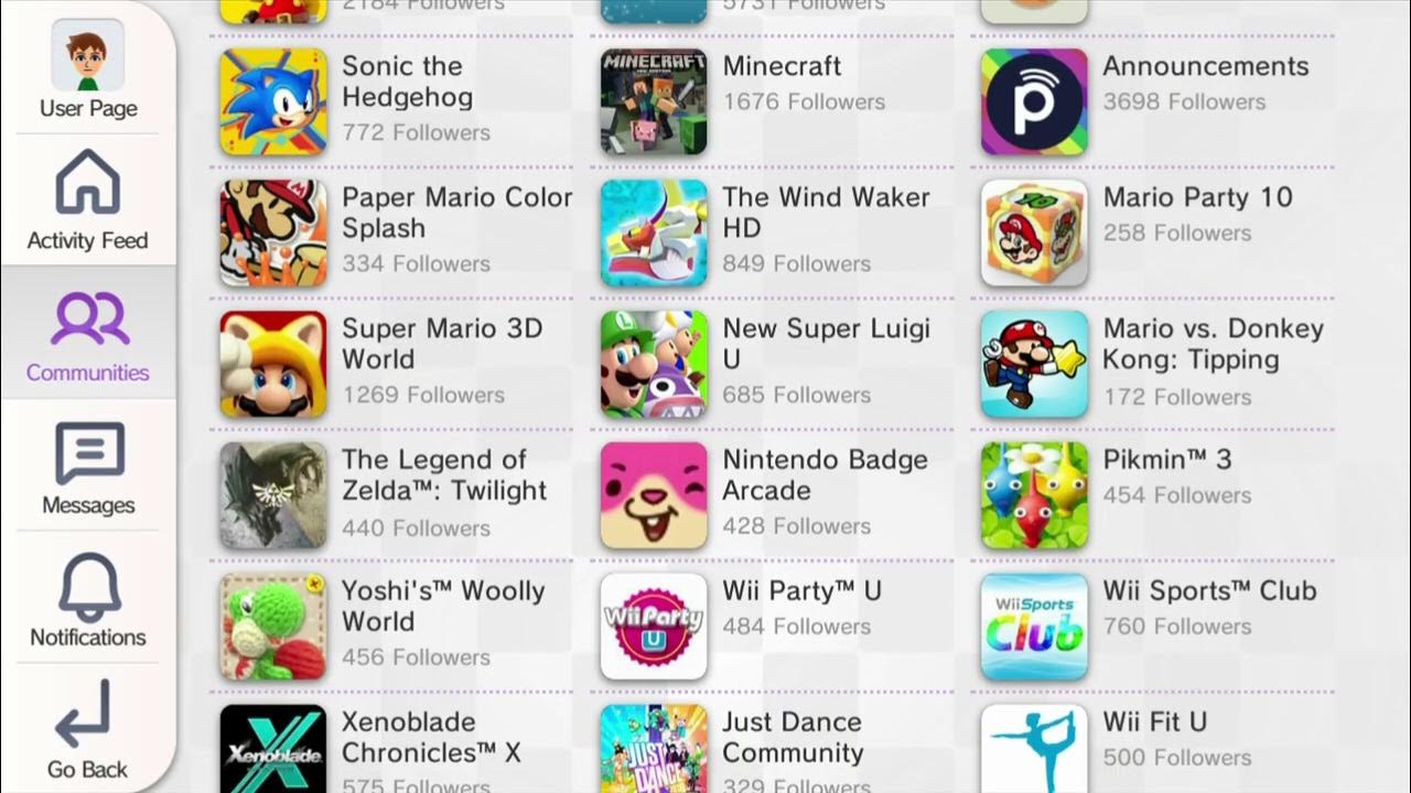 Wii U Miiverse online In 2024 via Pretendo YouTube