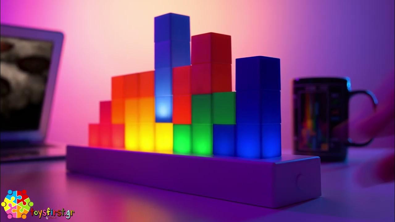 Paladone Tetris Icons - Light YouTube BDP