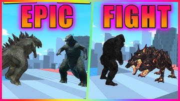 EPİC KİNG KONG X GODZİLLA MONSTER FİGHT - Gameplay Walkthrough Part 2 (Android,iOS)