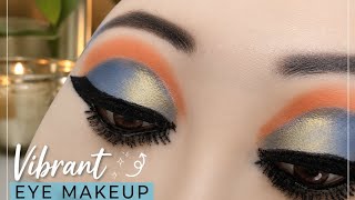 Grey Pigment with Blue Eyeshadow 💙 Bold & Glam Eye Makeup Tutorial