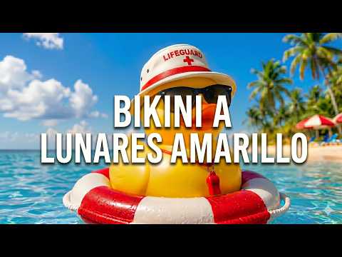 The Sacados - Bikini a Lunares Amarillo (Letra Oficial)