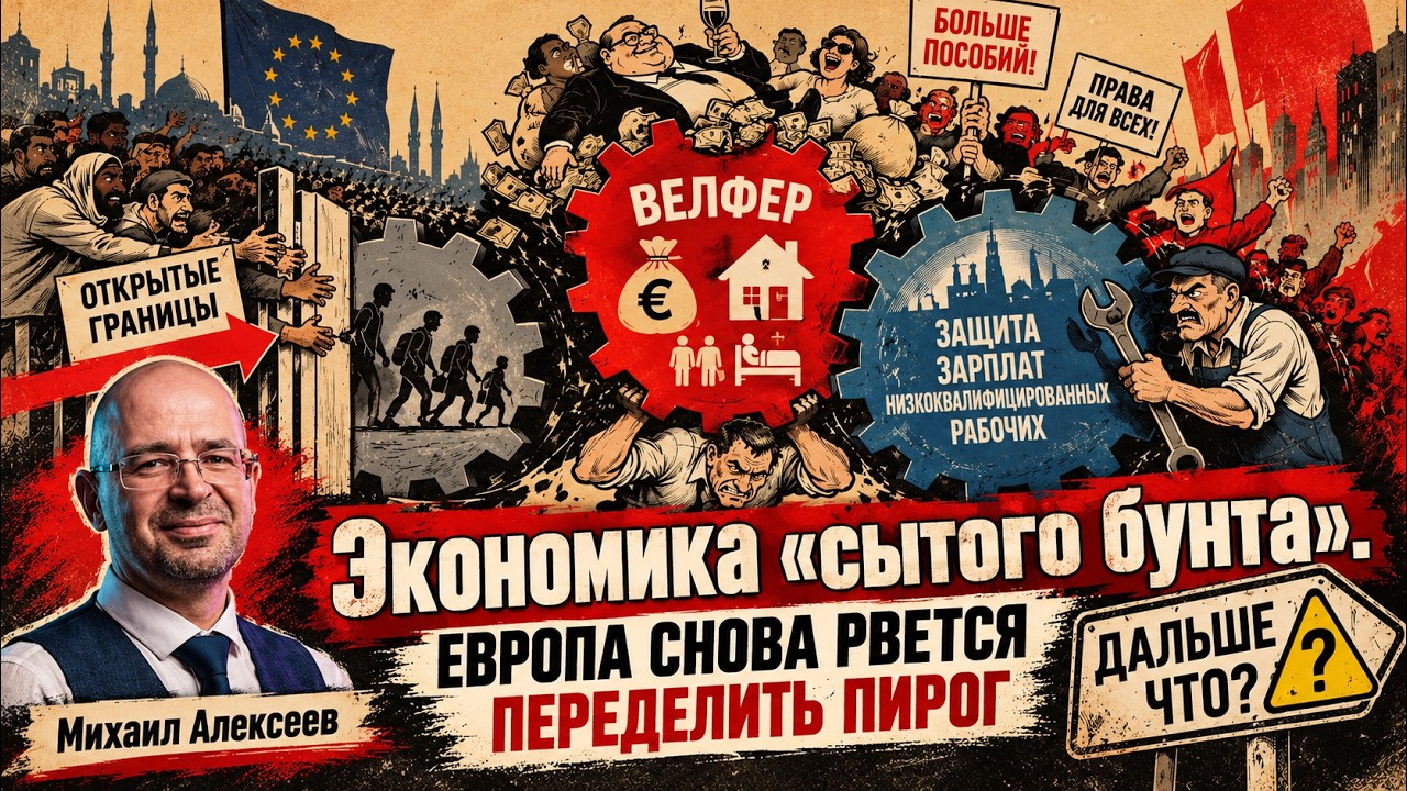 Экономика «сытого бунта». Европа снова рвется переделить пирог — Transcript