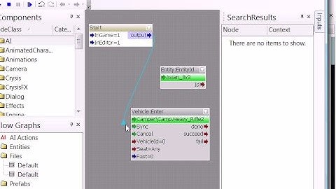 Crysis Sandbox Editor Tutorial 3, AI Enter Vehicle