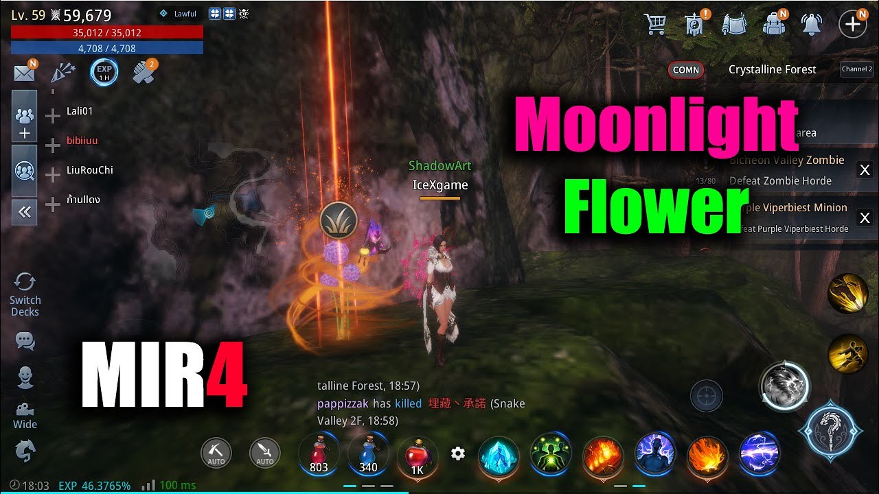 MIR4 Moonlight Flower YouTube