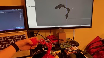 Testing my custom haptic device with OpenMANIPULATOR-X Gazebo simulation in ROS