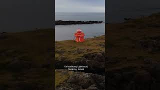 Karlstaðatangi Lighthouse, Múlaþing,  Iceland #Lighthouse #djidrone #part107 #Múlaþing #iceland