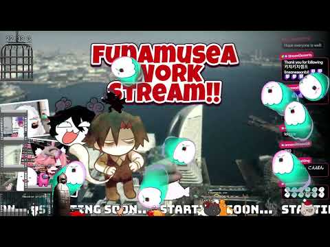 [Live2D Art] funamusea work stream!! [2023/09/27]