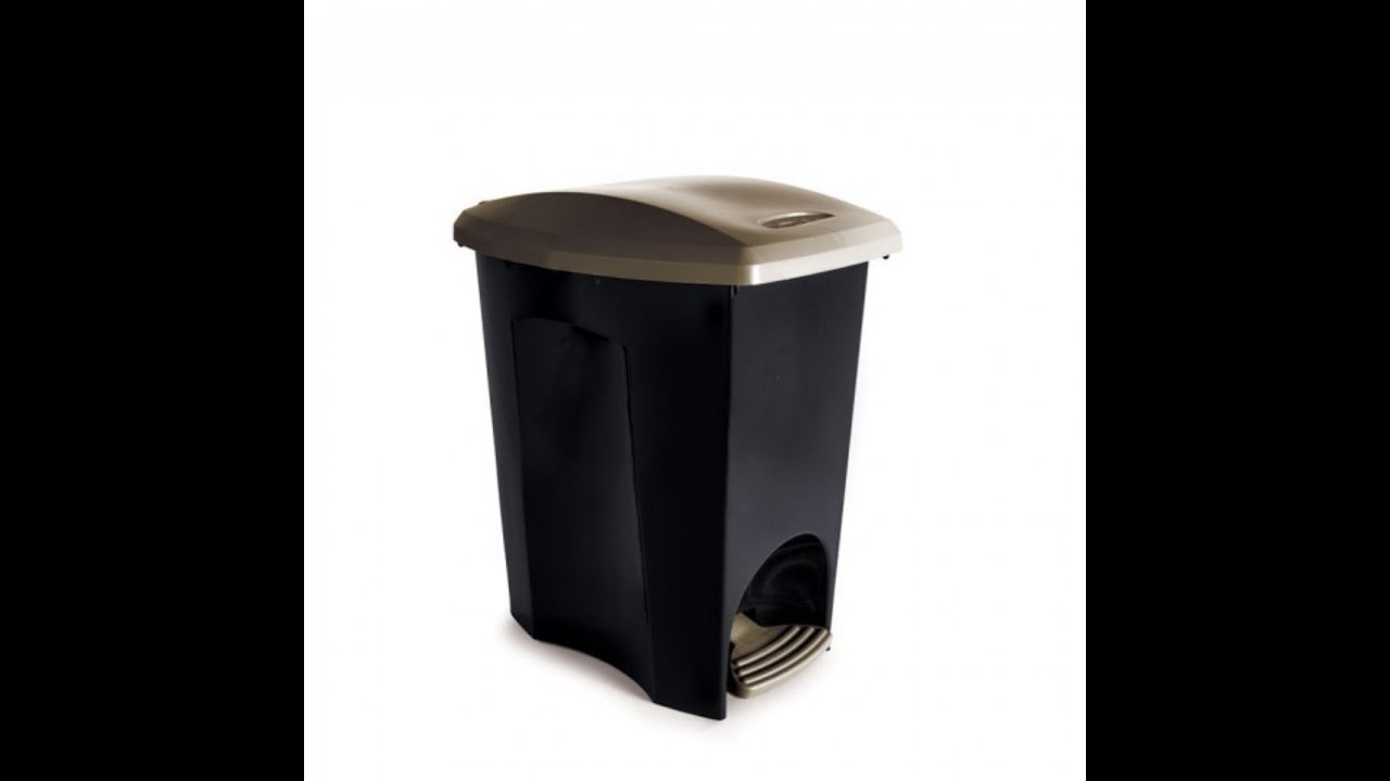 Lixeira Ecoblack Com Pedal 07 Litros