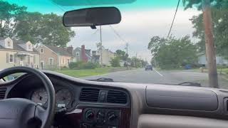 01 Subaru Outback driving video