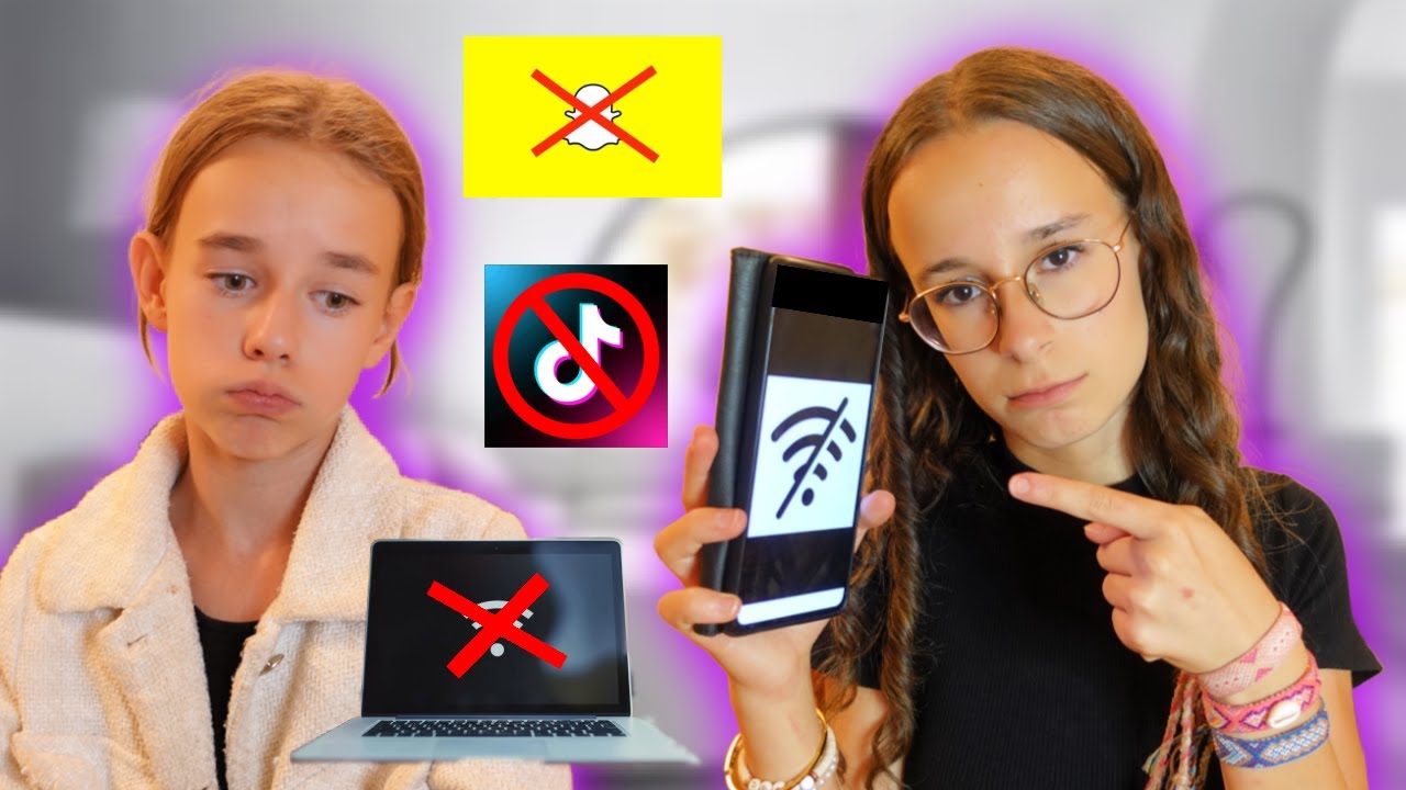 24H SANS ÉCRAN SANS INTERNET et SANS RÉSEAUX SOCIAUX ---- C'EST TROP DUR ...