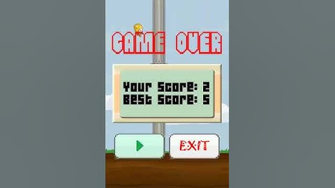 Demo game Flappy Bird với Unity 2D