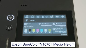 SureColor V1070 | How to Measure Media Thickness