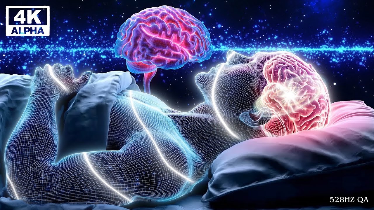 Deep Sleep Healing Music 432Hz Alpha Waves help restore the body and ...